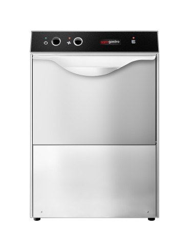 Lave-verres professionnel avec pompe de vidange 40 x 40 - 2,97 kW