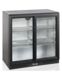 Arrière bar deux portes vitrées coulissantes - 188 litres - BA20S