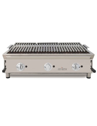 Grill pierre de lave avec grille inox Arilex 100BAR