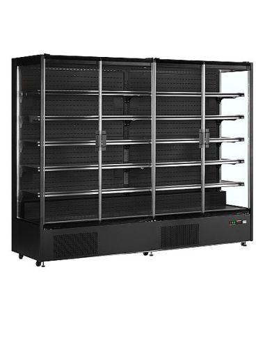 Vitrine réfrigérée murale libre service pour supermarché - 1529 L - PC2500B