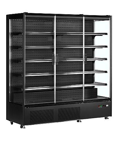 Vitrine réfrigérée murale libre service pour supermarché - 1147 L - PC1870B