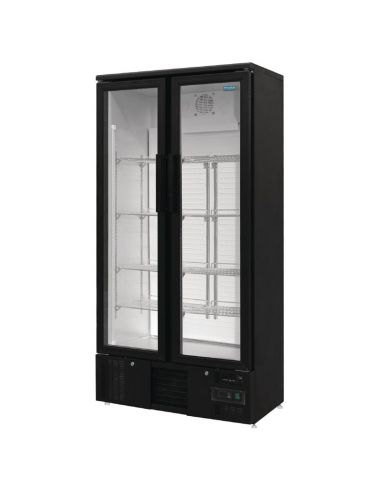 Arrière-bar vertical double portes battantes Série G - 490 litres | Polar